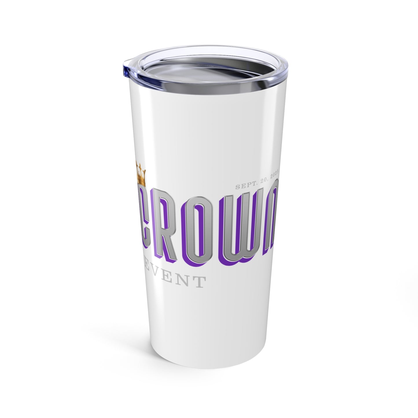 Violet Crown Author Event Tumbler 20oz