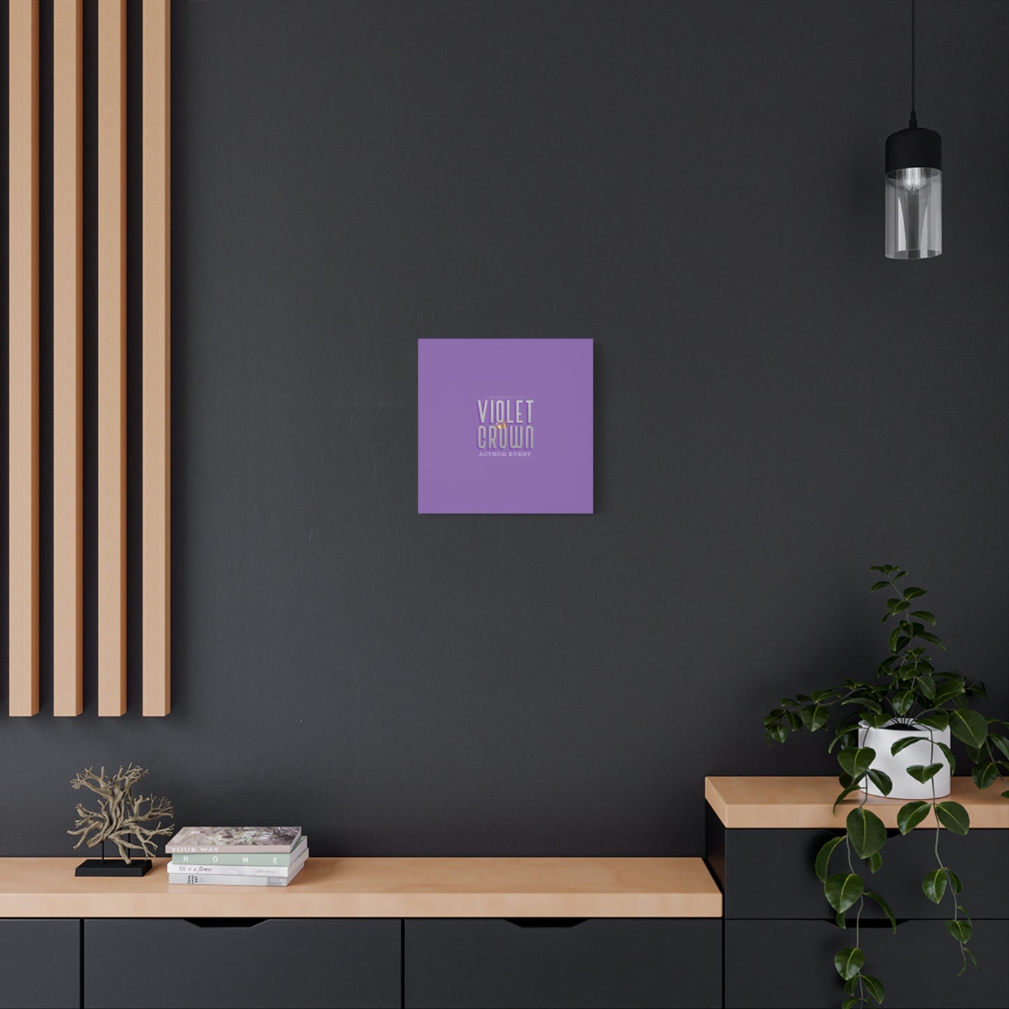 Violet Crown Author Event Canvas