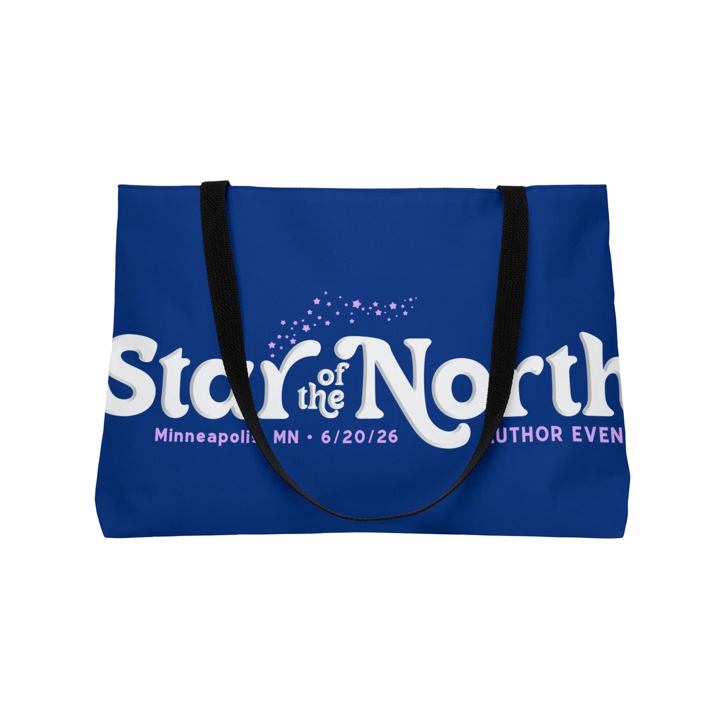 Star of the North Weekender Tote Bag - Blue