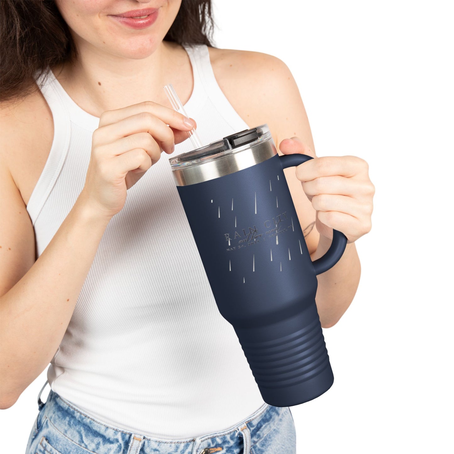 Rain City Author Event Insulated Travel Mug, 40oz