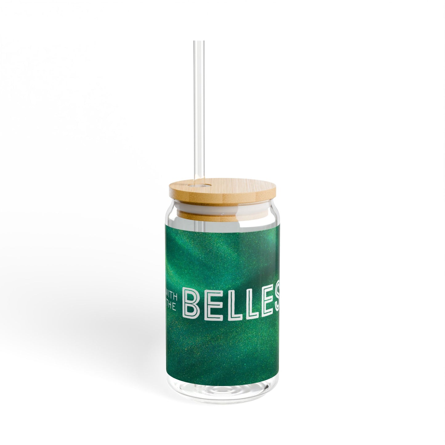 Holidays with the Belles Sipper Glass, 16oz Version 2