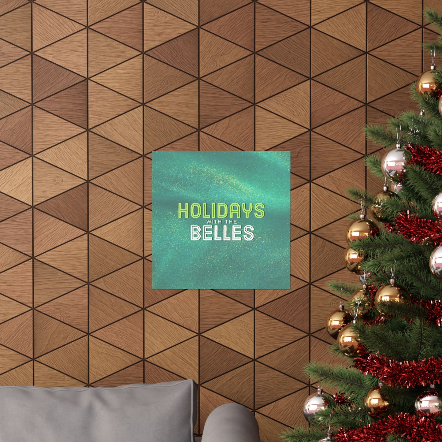 Holidays with the Belles Matte Posters