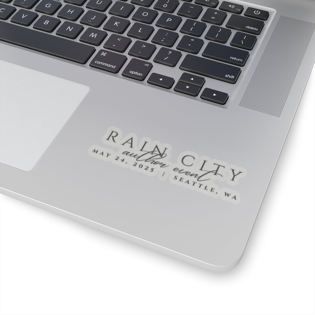 Rain City Author Event Stickers