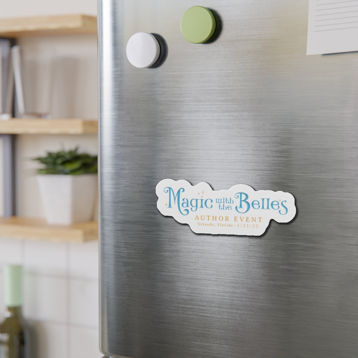 Magic with the Belles Die-Cut Magnets