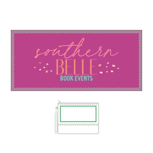 Southern Belle Thermochromic Cosmetic Bag - Stylish & Fun for Book Lovers