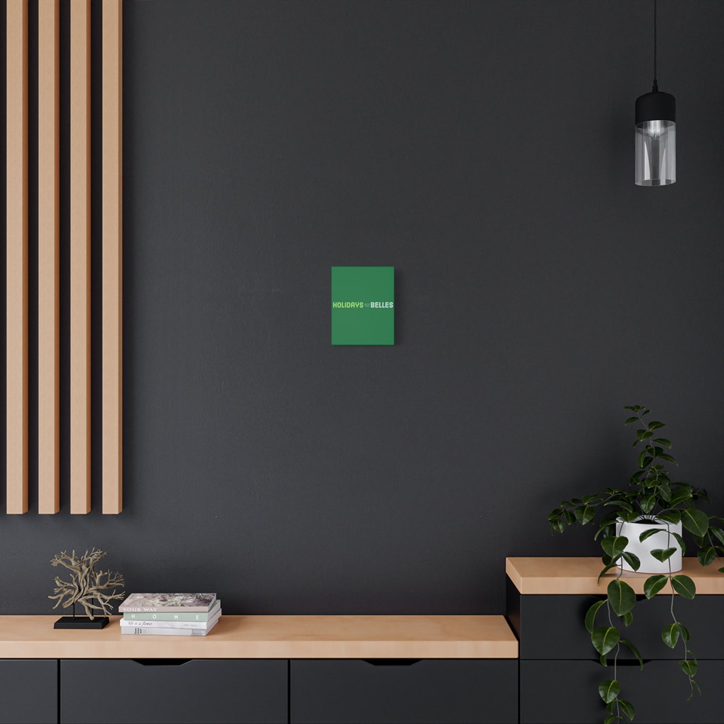 Holidays with the Belles Canvas -  Green