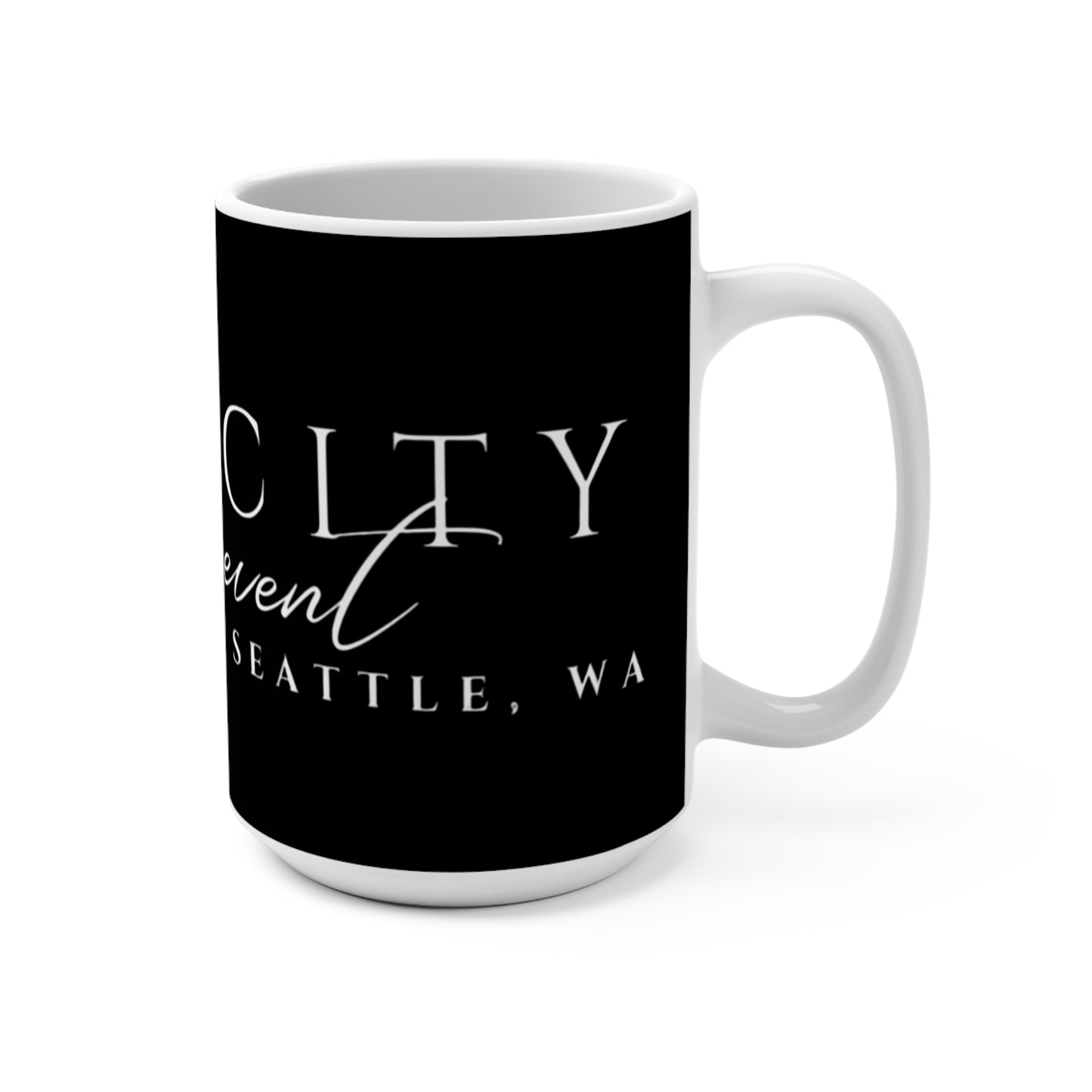 Rain City Author Event 15 oz Mug Version 1