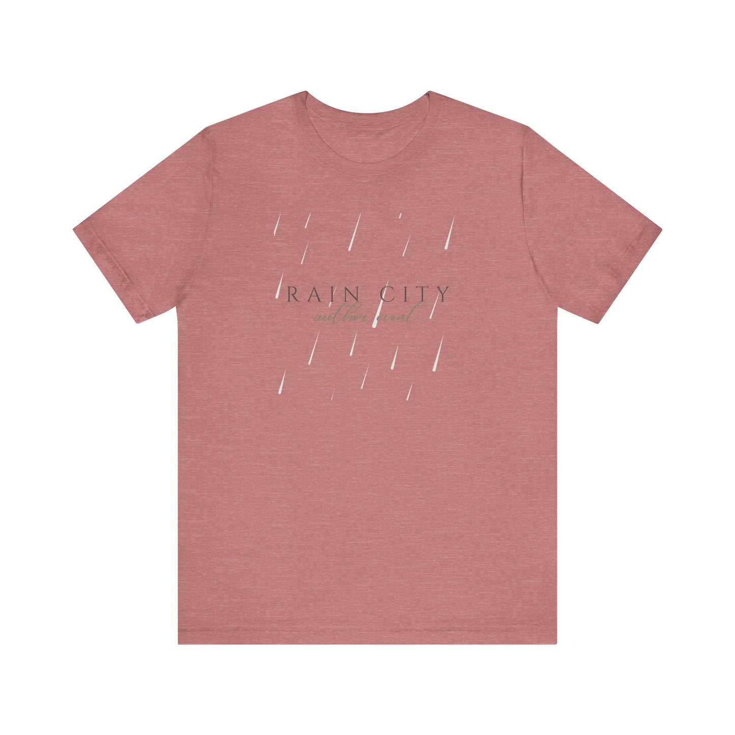 Rain City Author Event Unisex Short Sleeve Tee