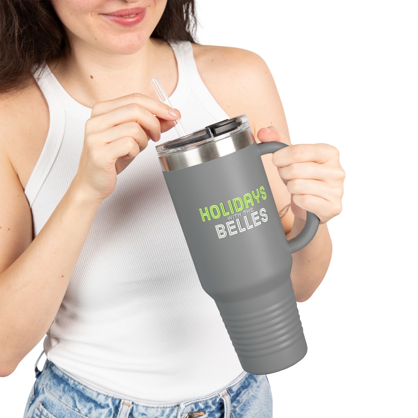 Holidays with the Belles Insulated Travel Mug, 40oz