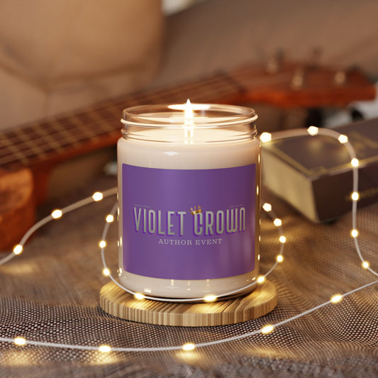 Violet Crown Author Event Scented Soy Candle, 9oz