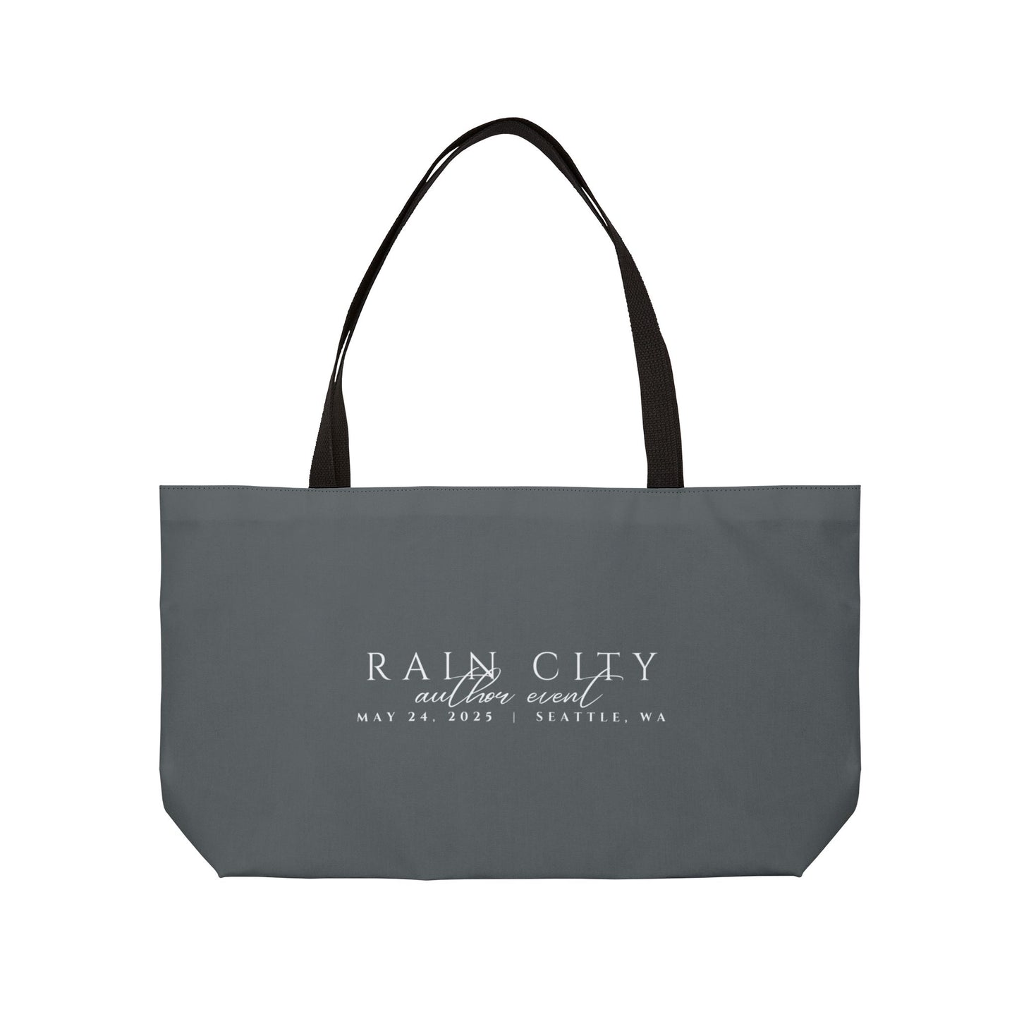 Rain City Author Event Weekender Tote Bag