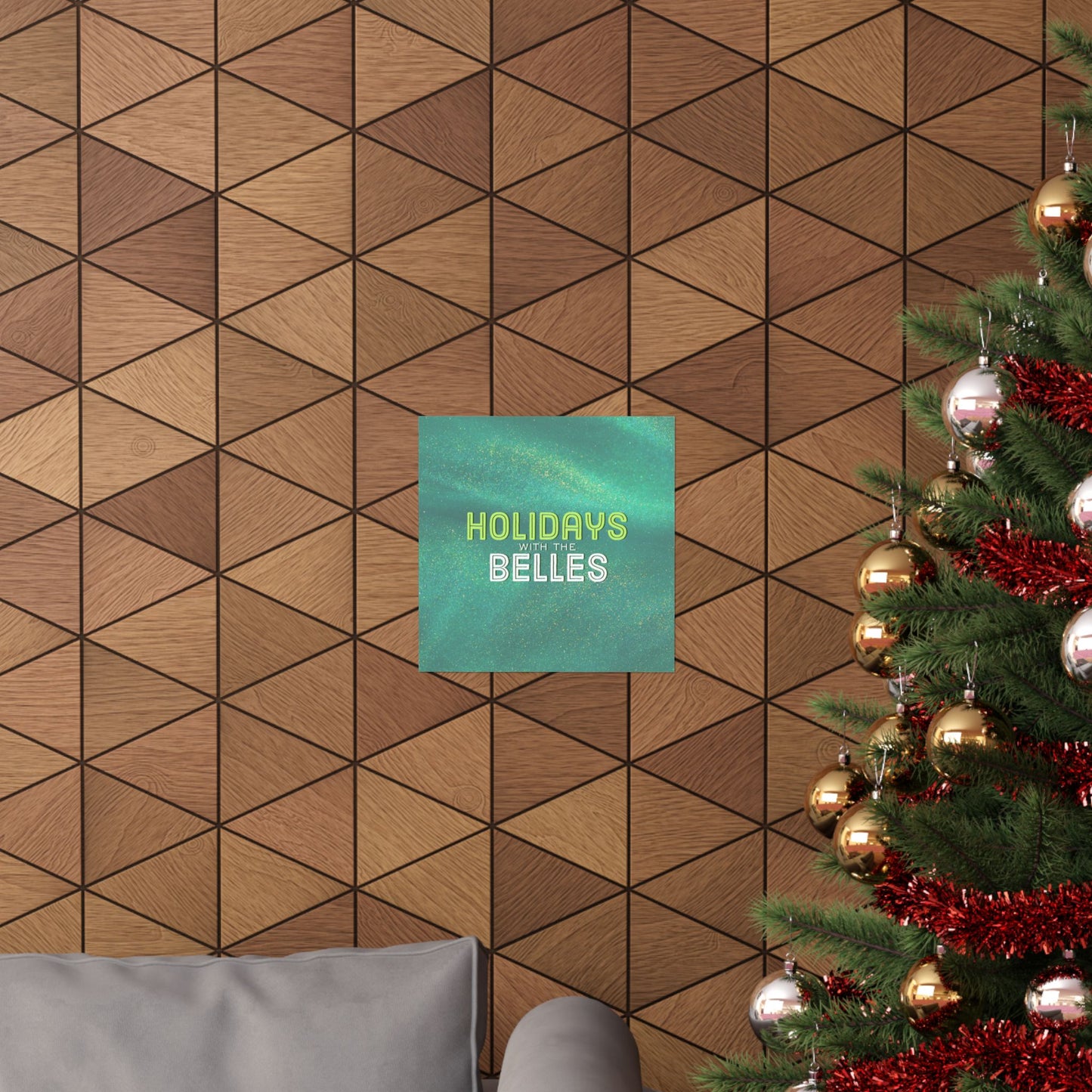 Holidays with the Belles Matte Posters