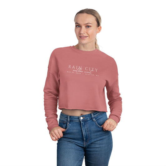 Rain City Author Event Women's Cropped Sweatshirt