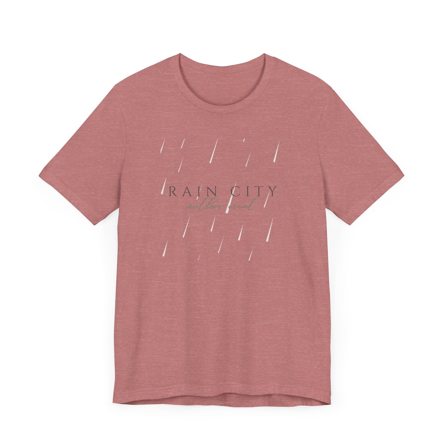 Rain City Author Event Unisex Short Sleeve Tee
