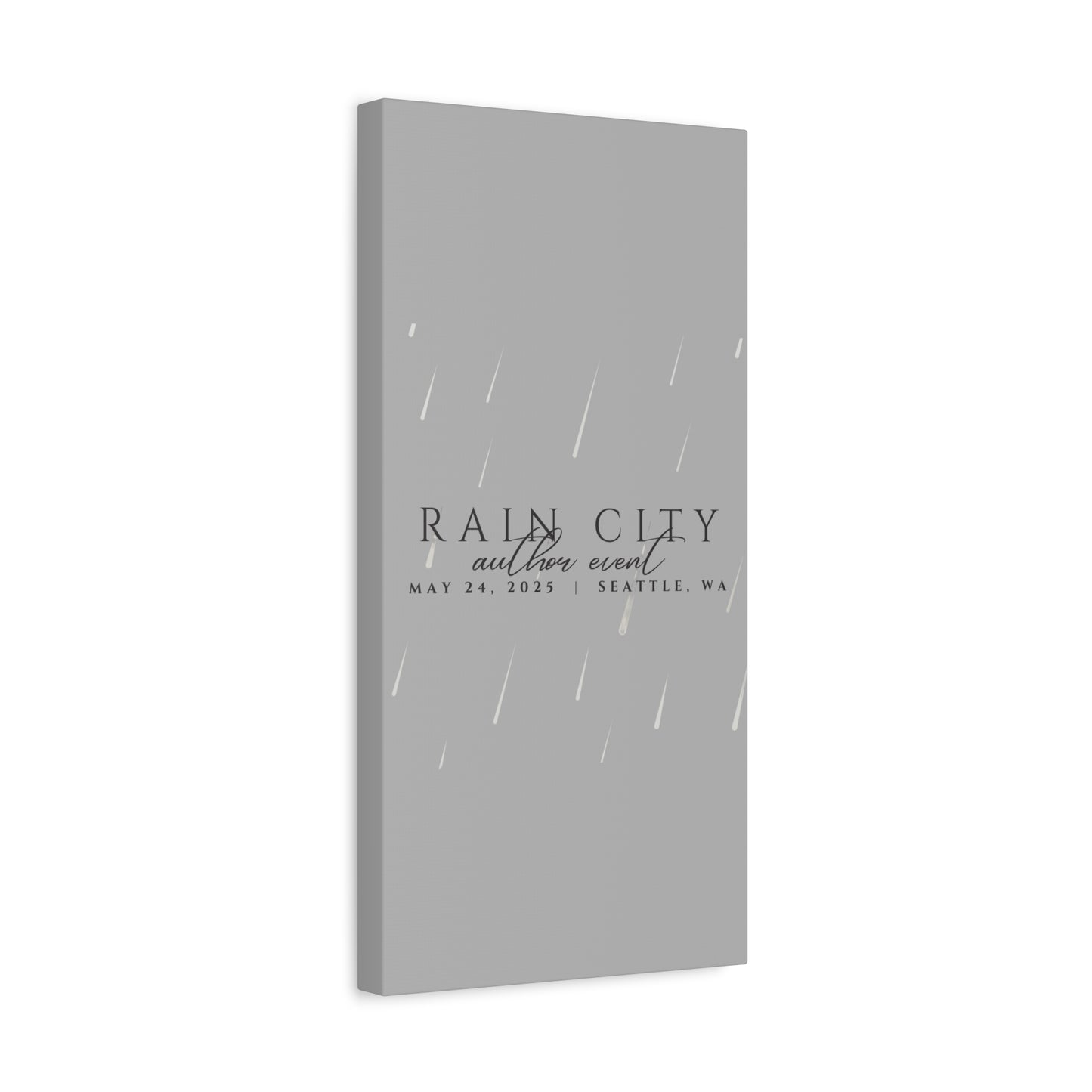 Rain City Author Event Canvas