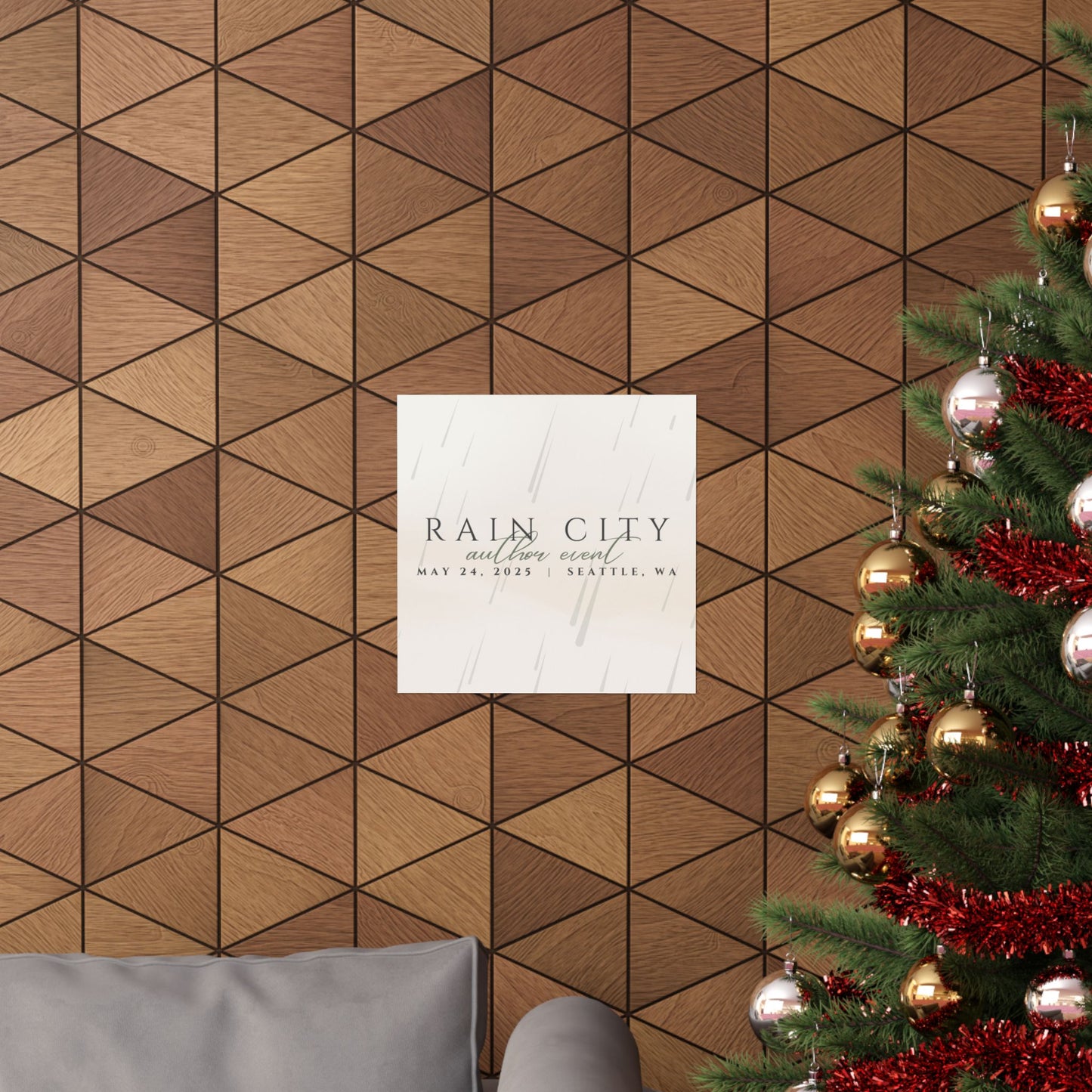 Rain City Author Event Matte Posters