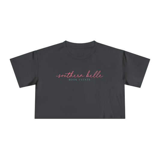 Southern Belle Book Events Women's Crop Tee