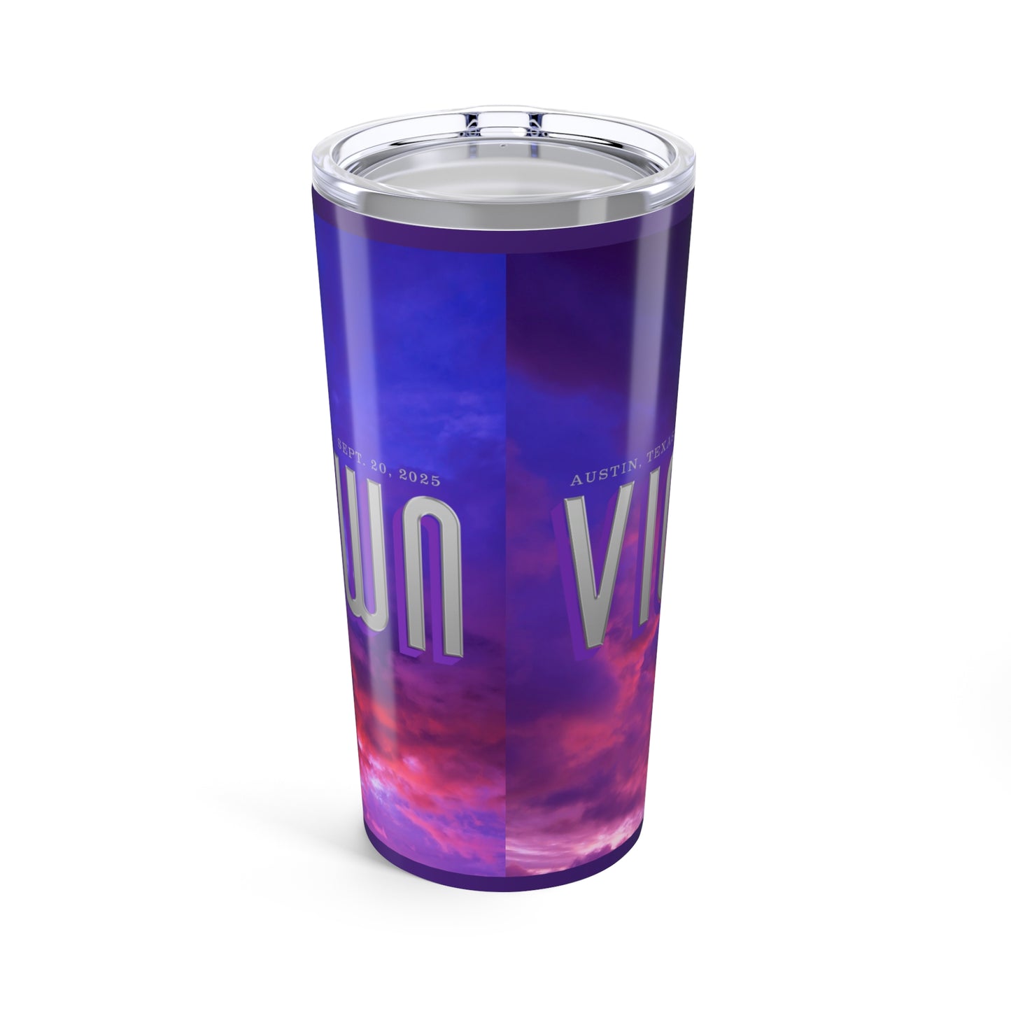 Violet Crown Author Event Tumbler 20oz Version 1