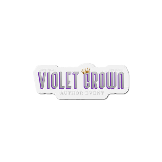 Violet Crown Author Event Die-Cut Magnets