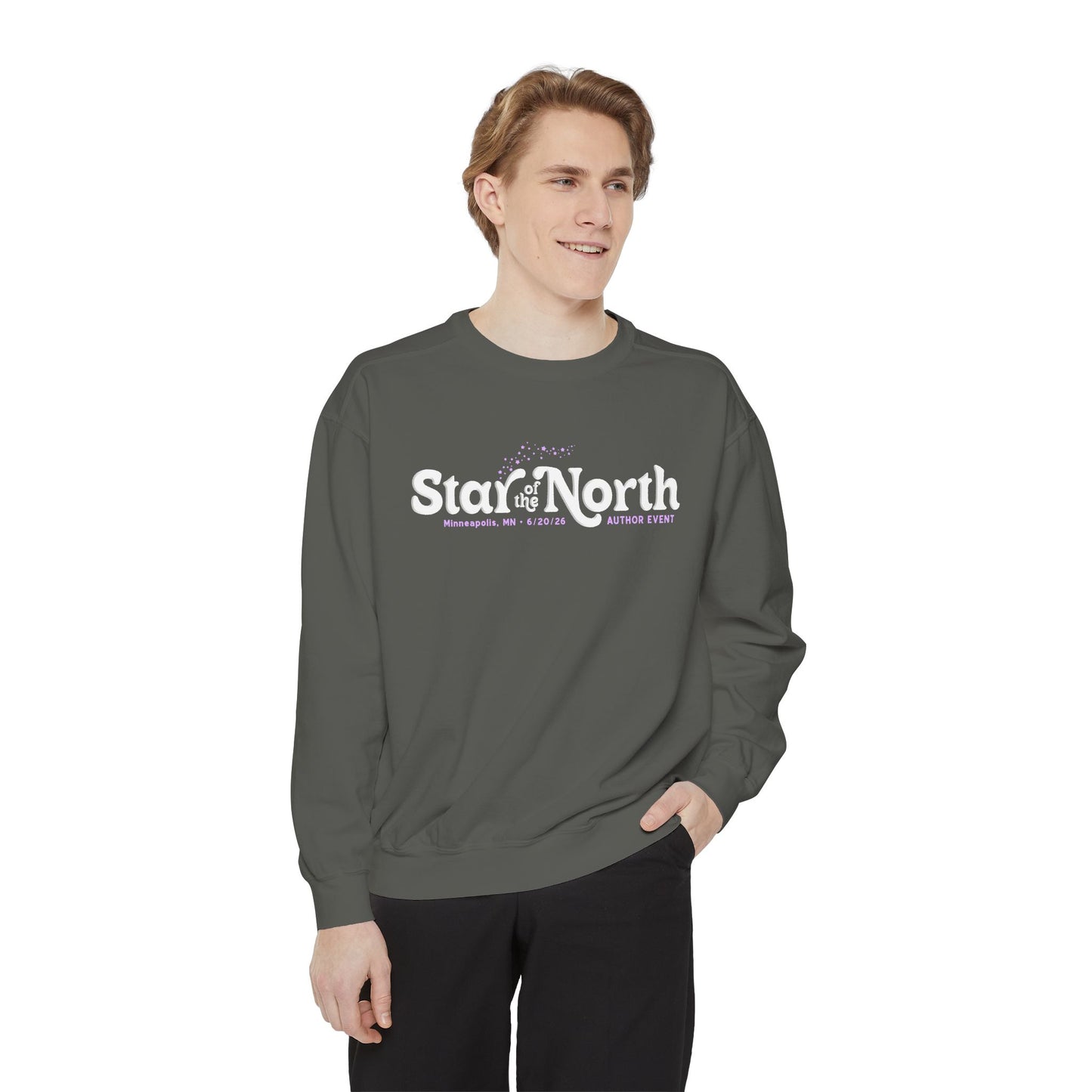 Star of the North Unisex Garment-Dyed Sweatshirt
