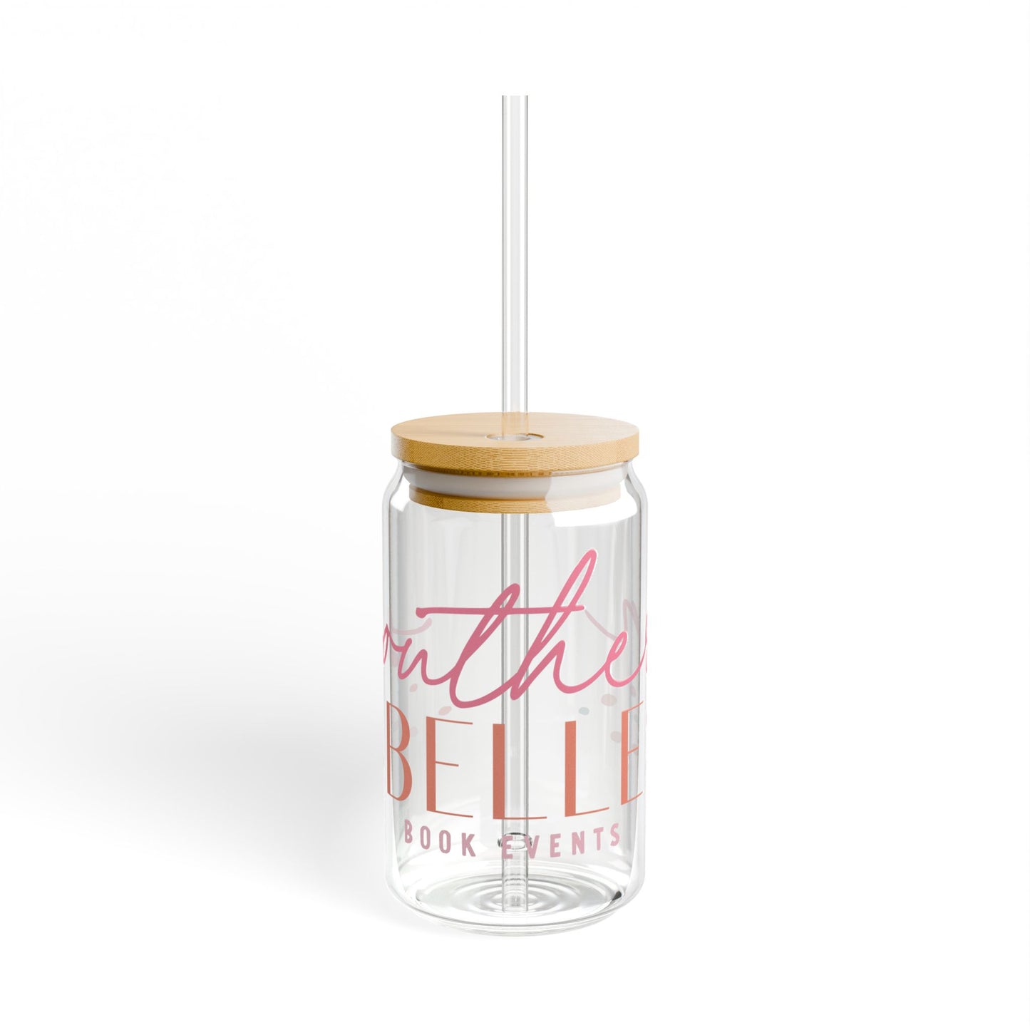 Southern Belle Book Events Sipper Glass, 16oz Version 2