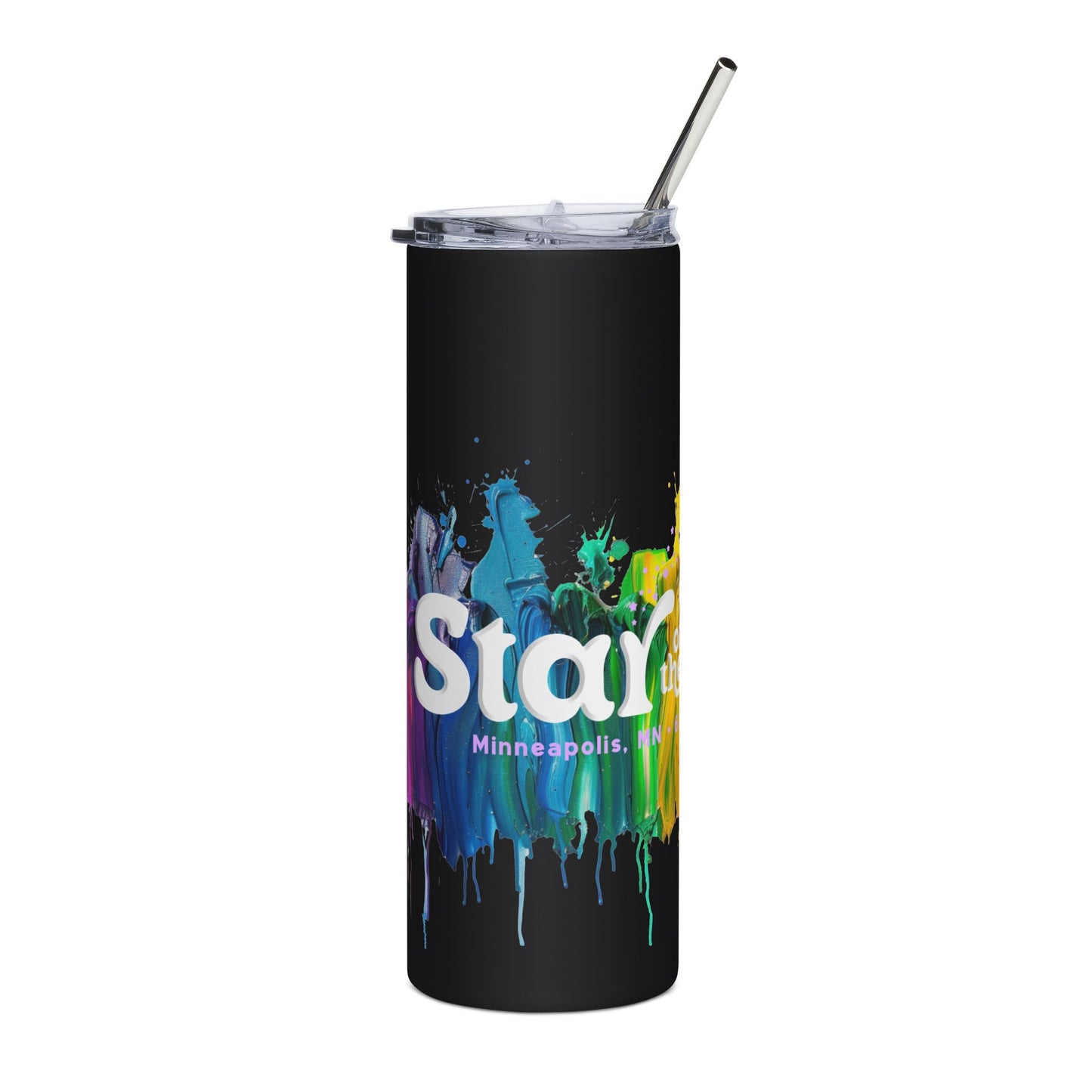 Star of the North Stainless Steel Tumbler, 20oz Version 4