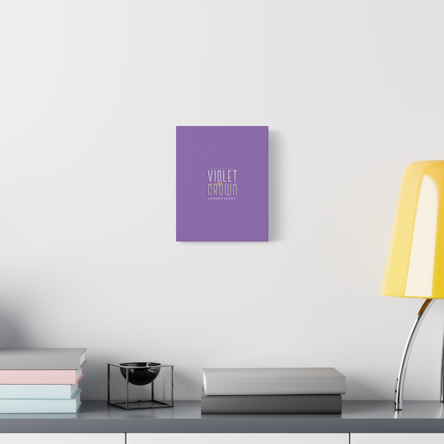 Violet Crown Author Event Canvas