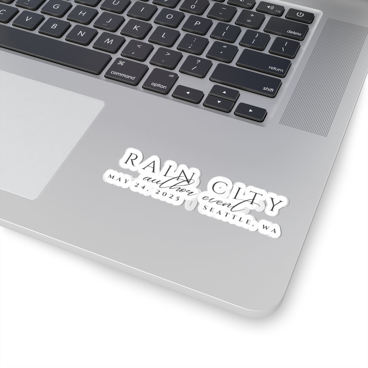 Rain City Author Event Stickers