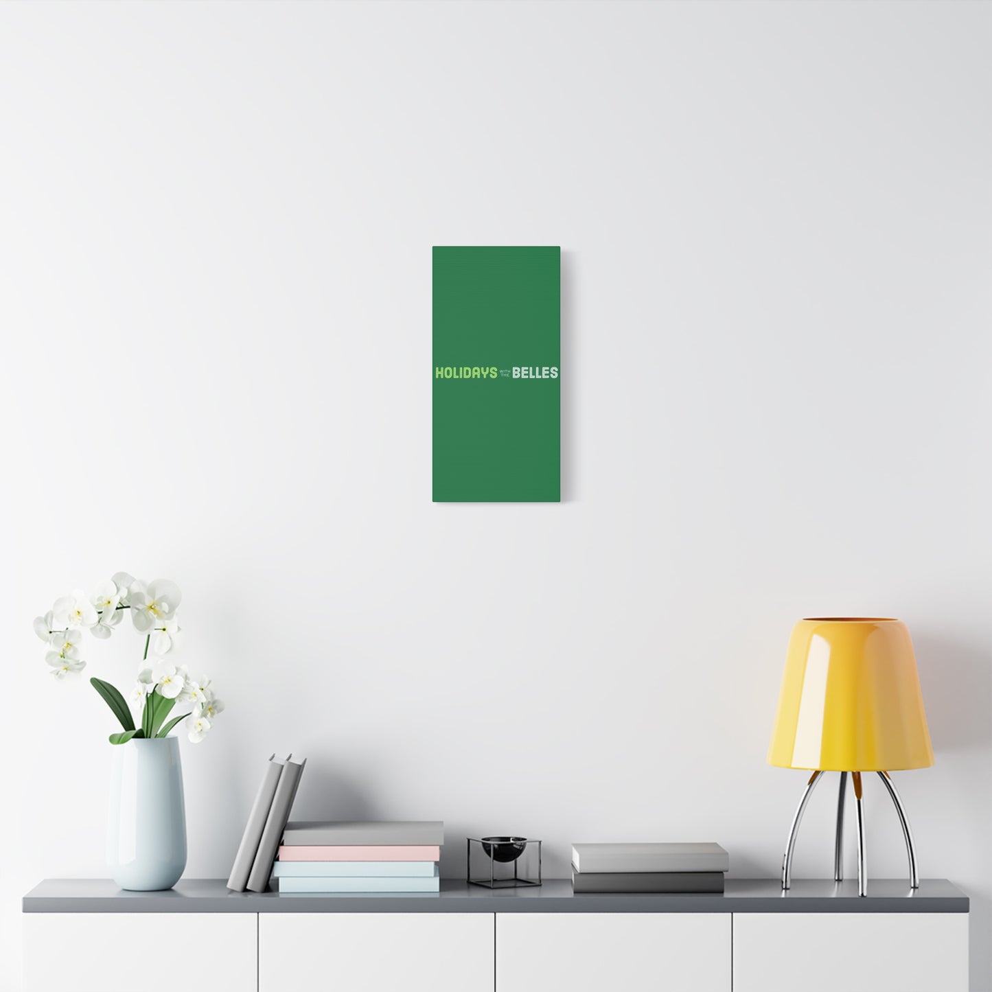 Holidays with the Belles Canvas -  Green