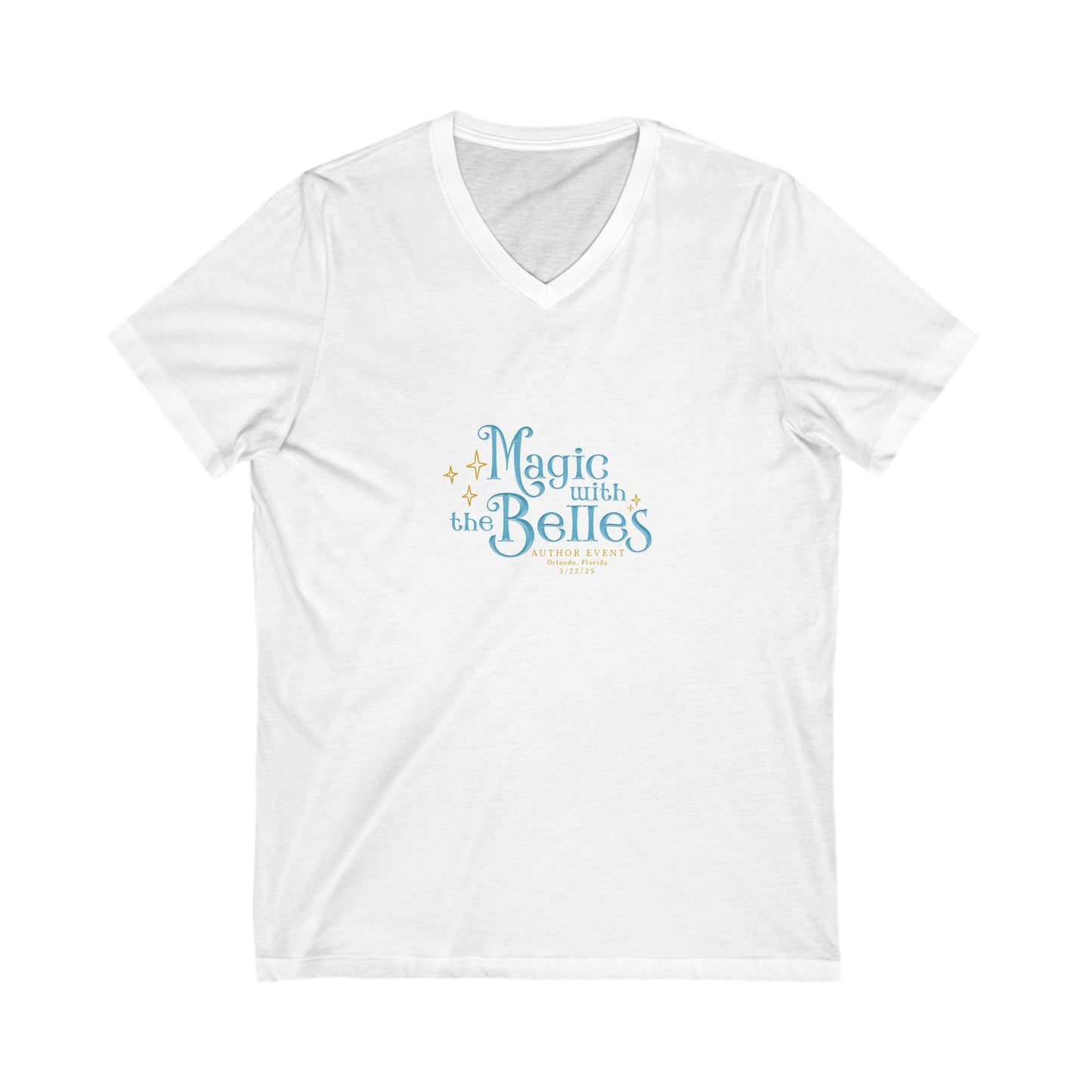 Magic with the Belles Unisex Jersey Short Sleeve V-Neck Tee