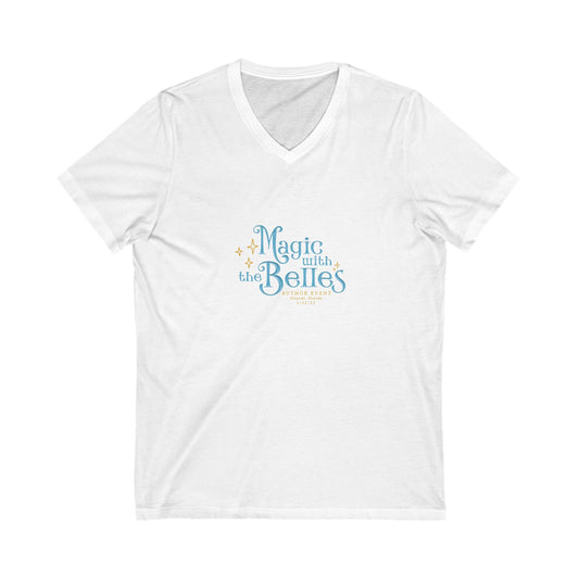 Magic with the Belles Unisex Jersey Short Sleeve V-Neck Tee