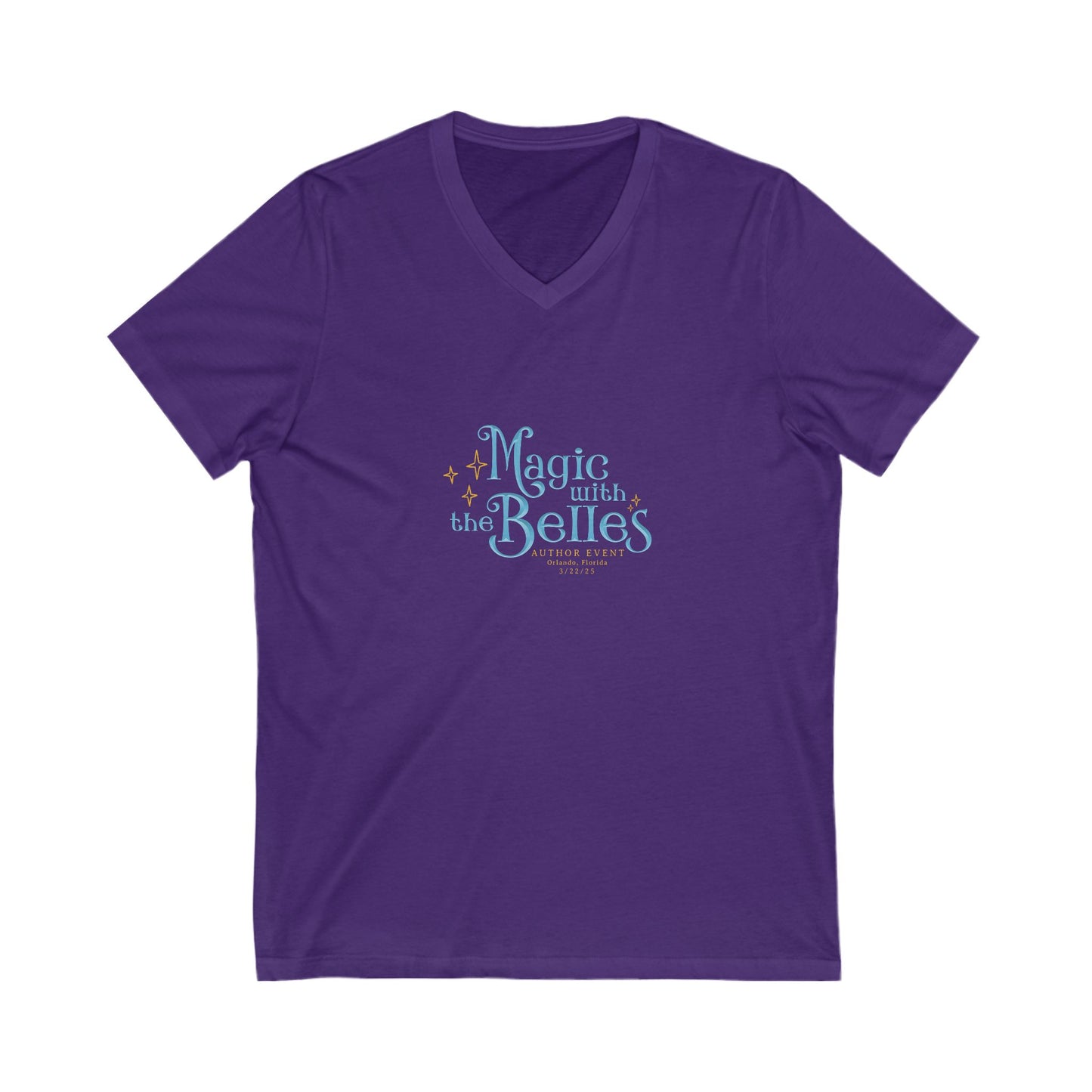 Magic with the Belles Unisex Jersey Short Sleeve V-Neck Tee