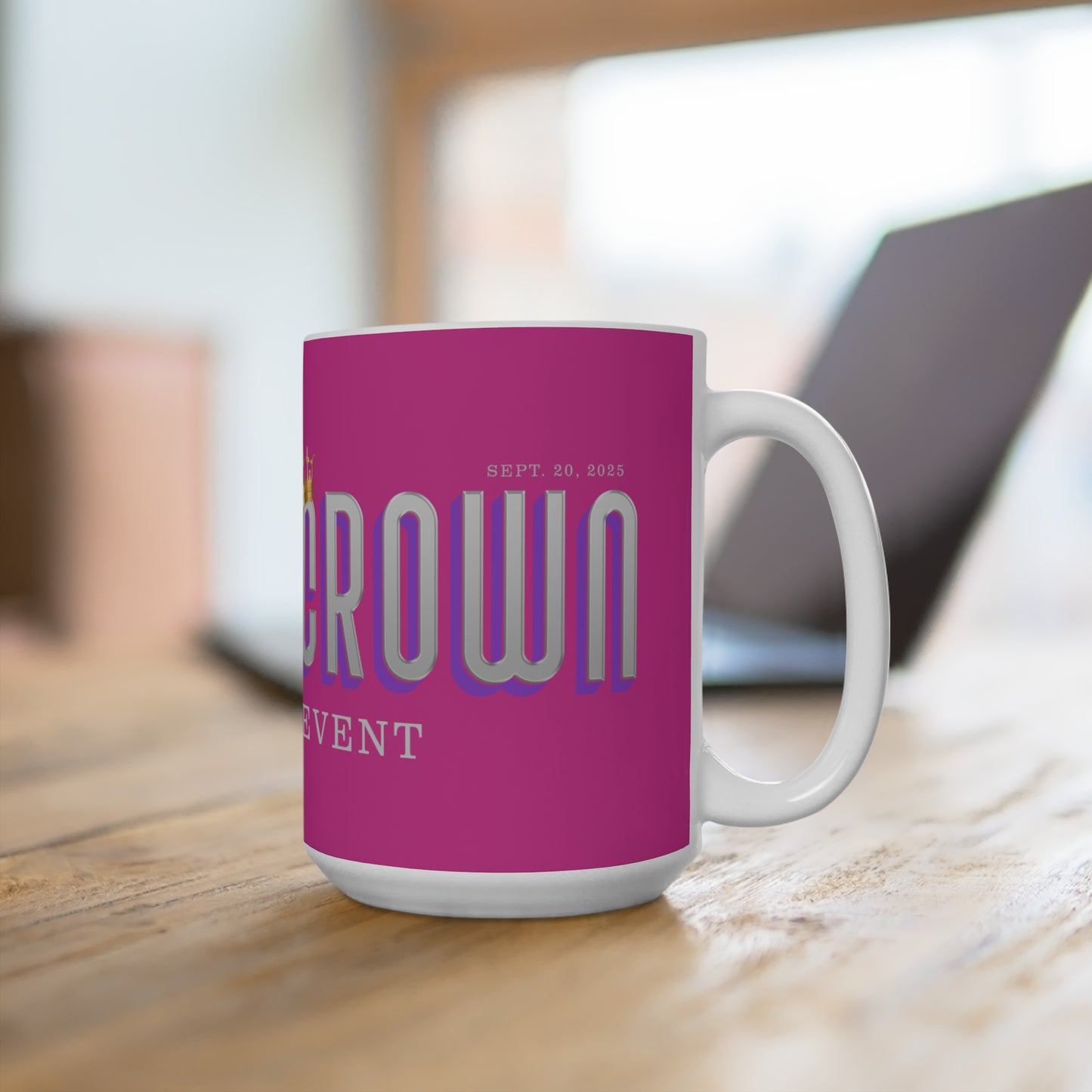 Violet Crown Author Event 15 oz Mug