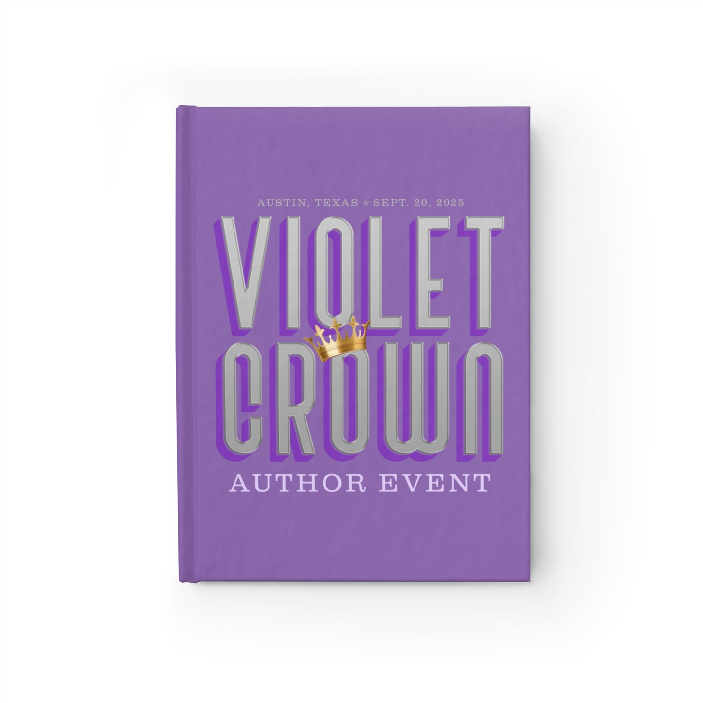 Violet Crown Author Event Author Autograph Journal