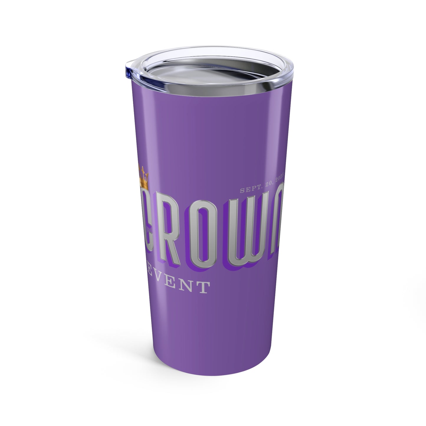 Violet Crown Author Event Tumbler 20oz