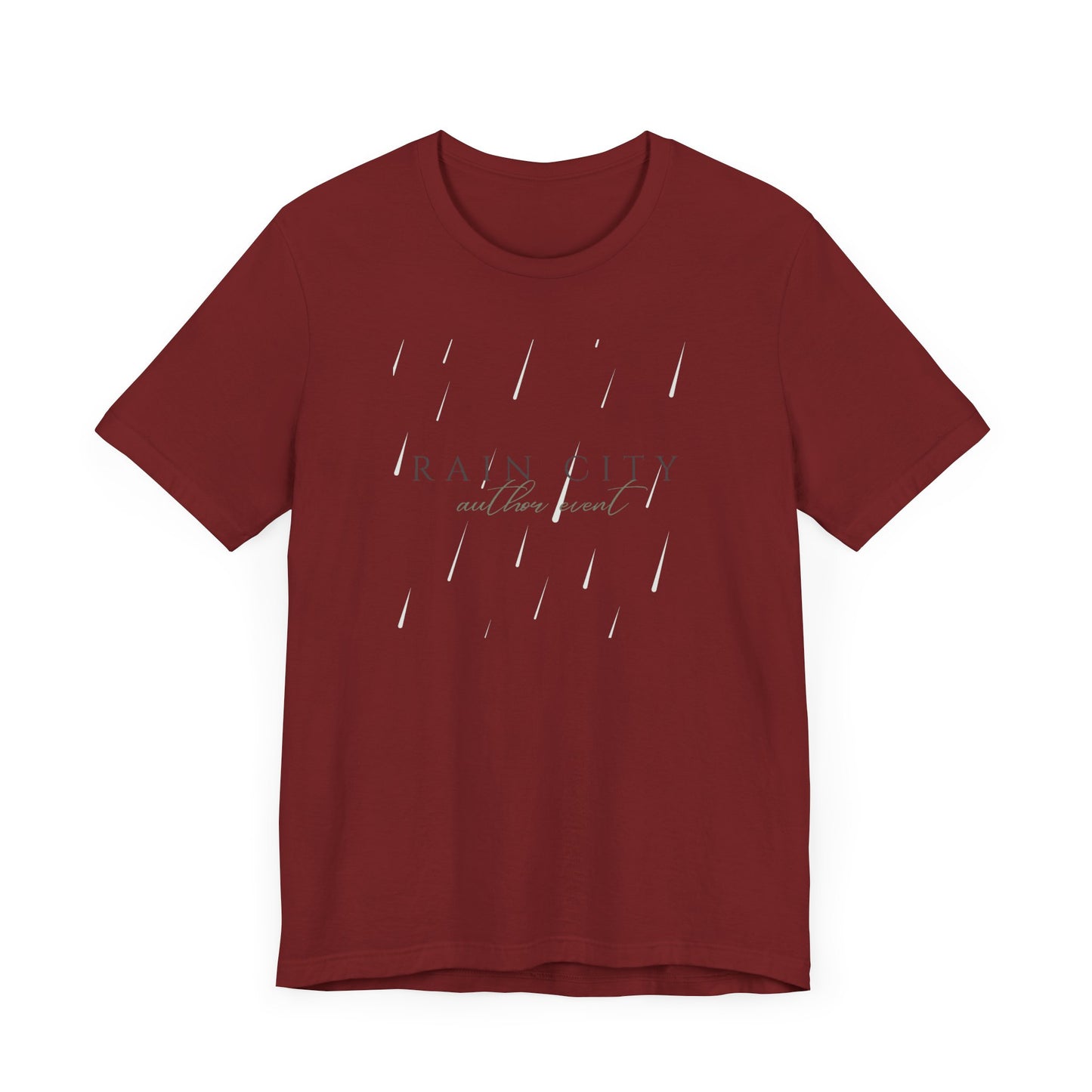 Rain City Author Event Unisex Short Sleeve Tee