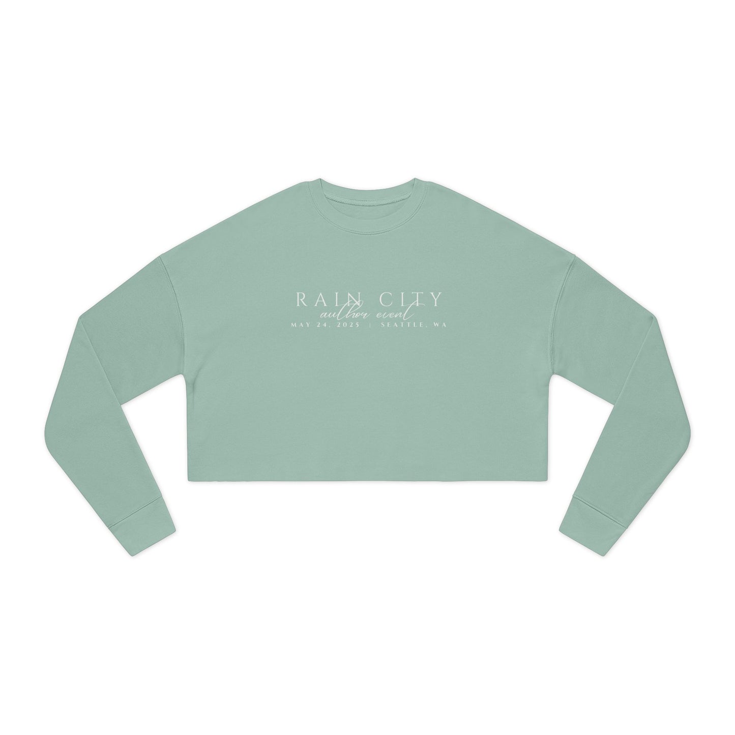 Rain City Author Event Women's Cropped Sweatshirt