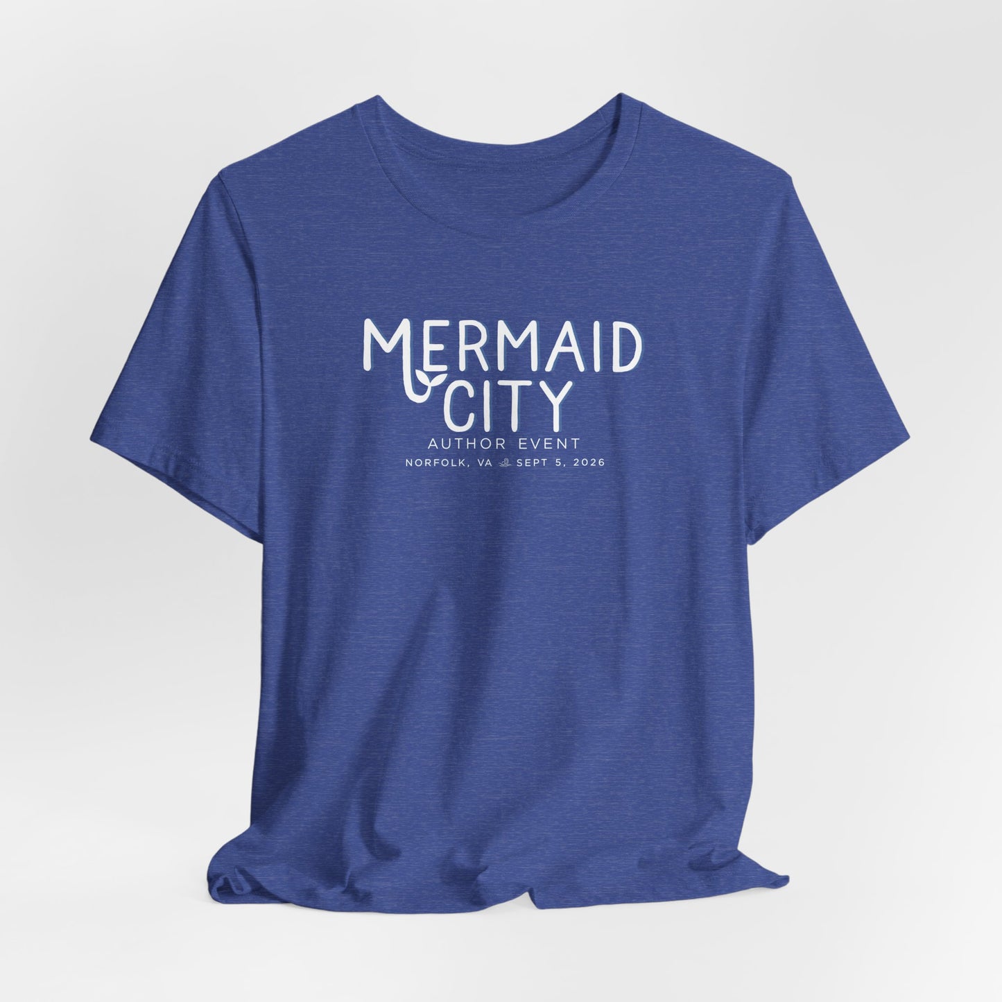 Mermaid City Author Event Unisex Short Sleeve Tee