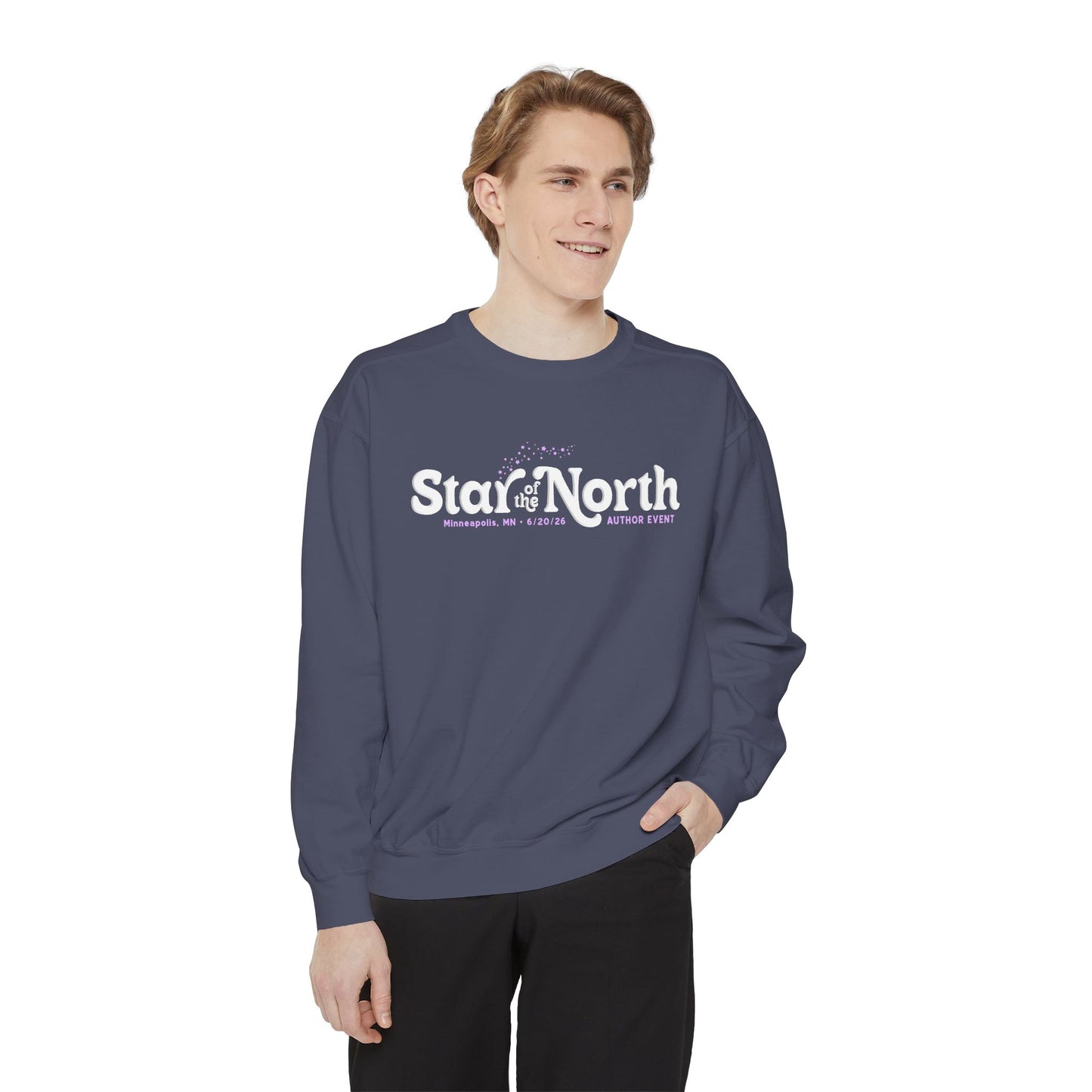 Star of the North Unisex Garment-Dyed Sweatshirt