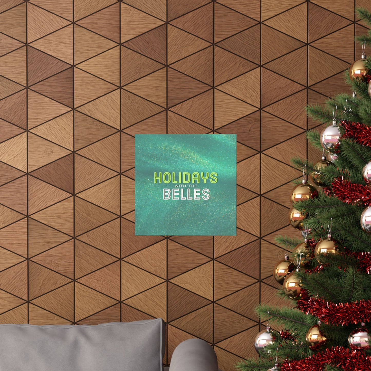 Holidays with the Belles Matte Posters