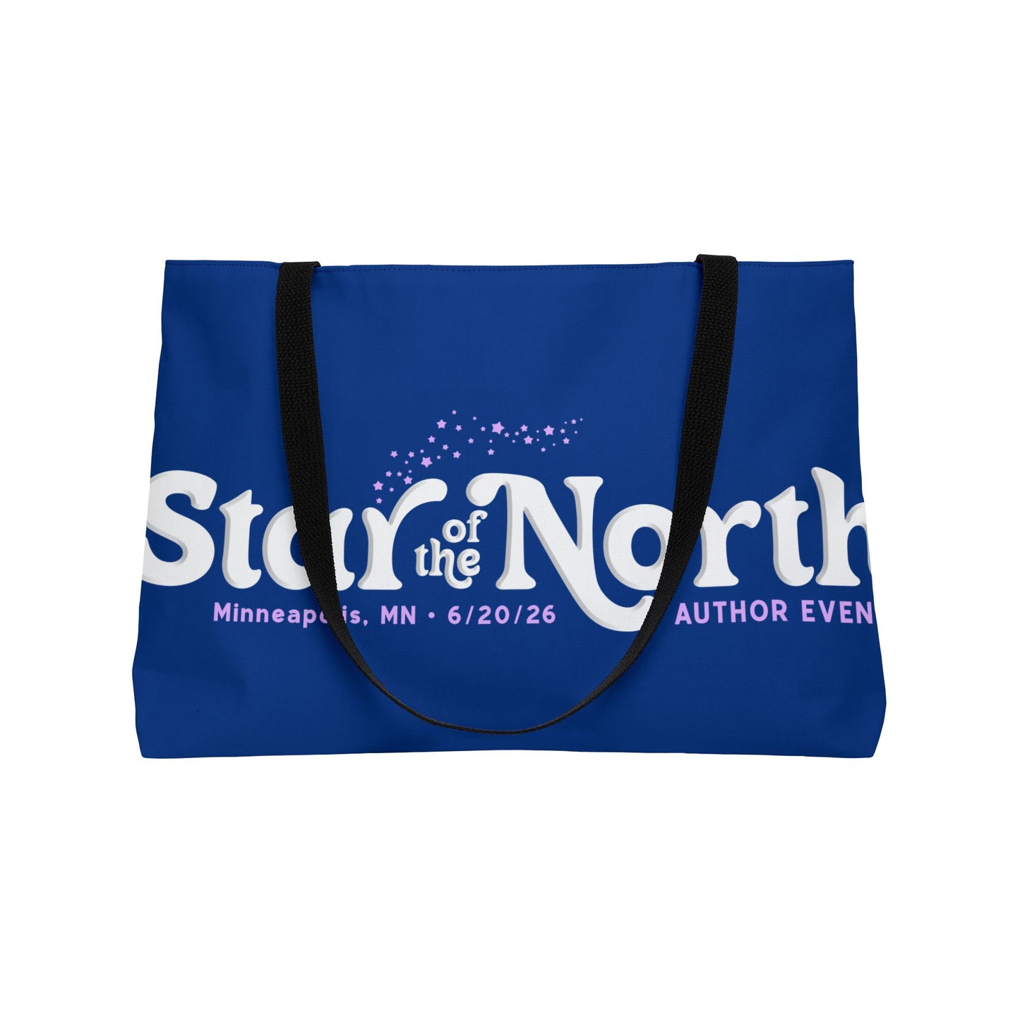 Star of the North Weekender Tote Bag - Blue