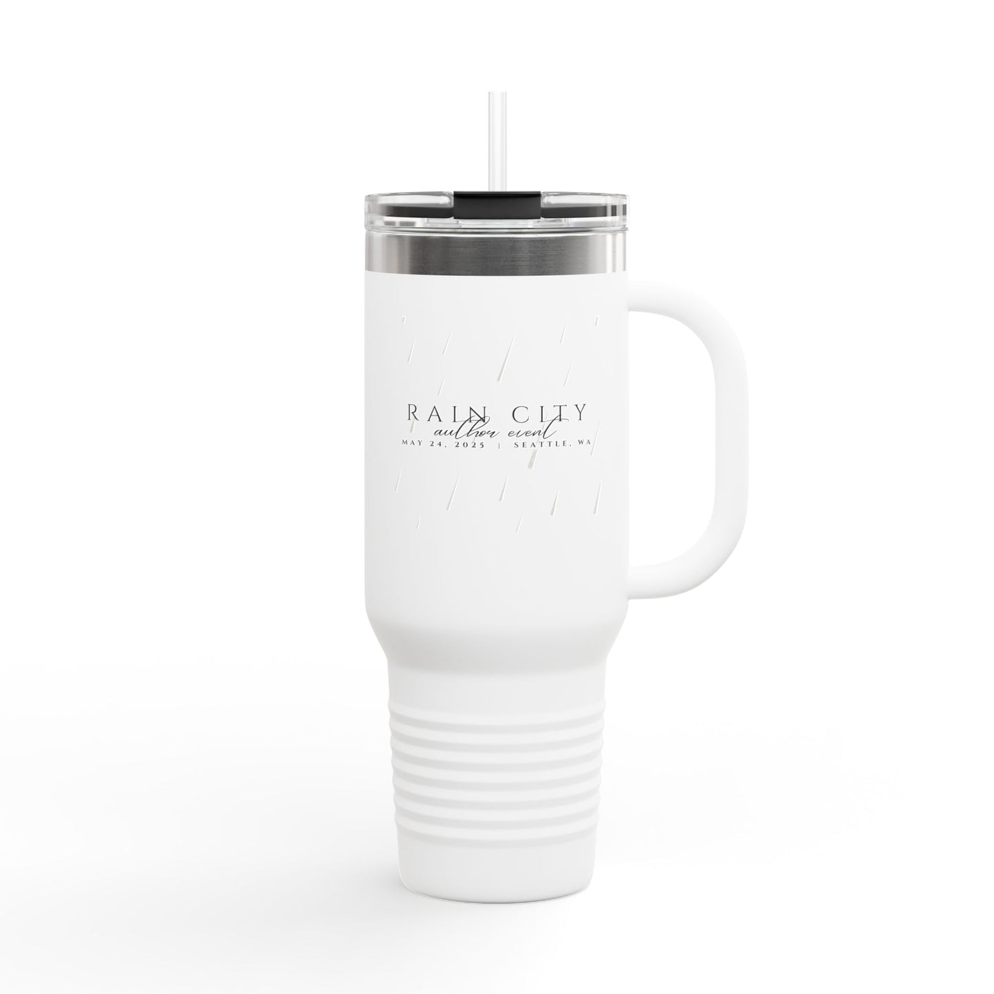 Rain City Author Event Insulated Travel Mug, 40oz