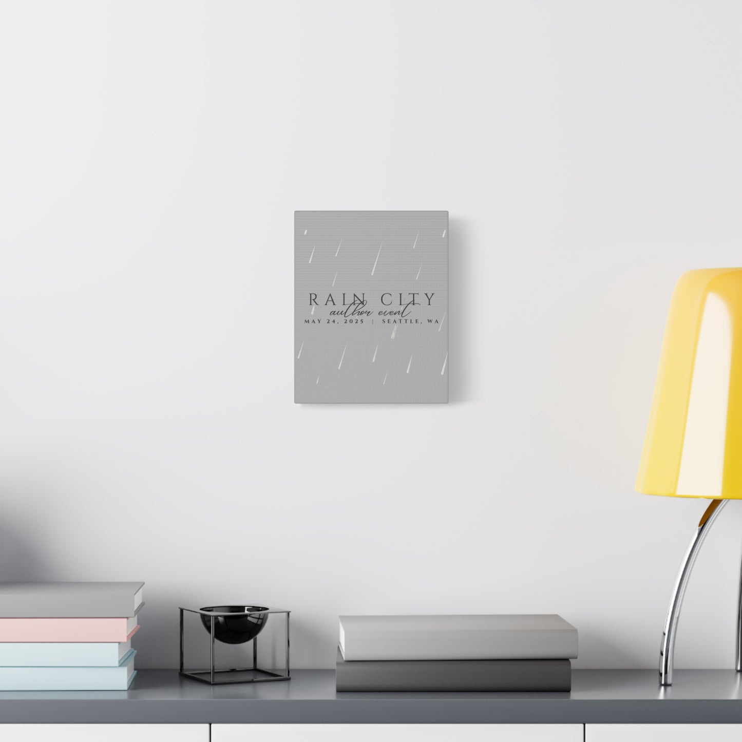 Rain City Author Event Canvas
