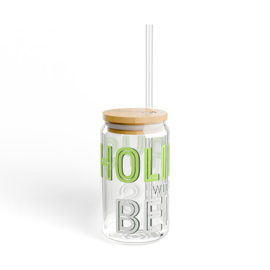 Holidays with the Belles Sipper Glass, 16oz