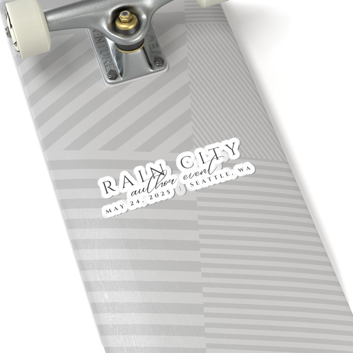 Rain City Author Event Stickers