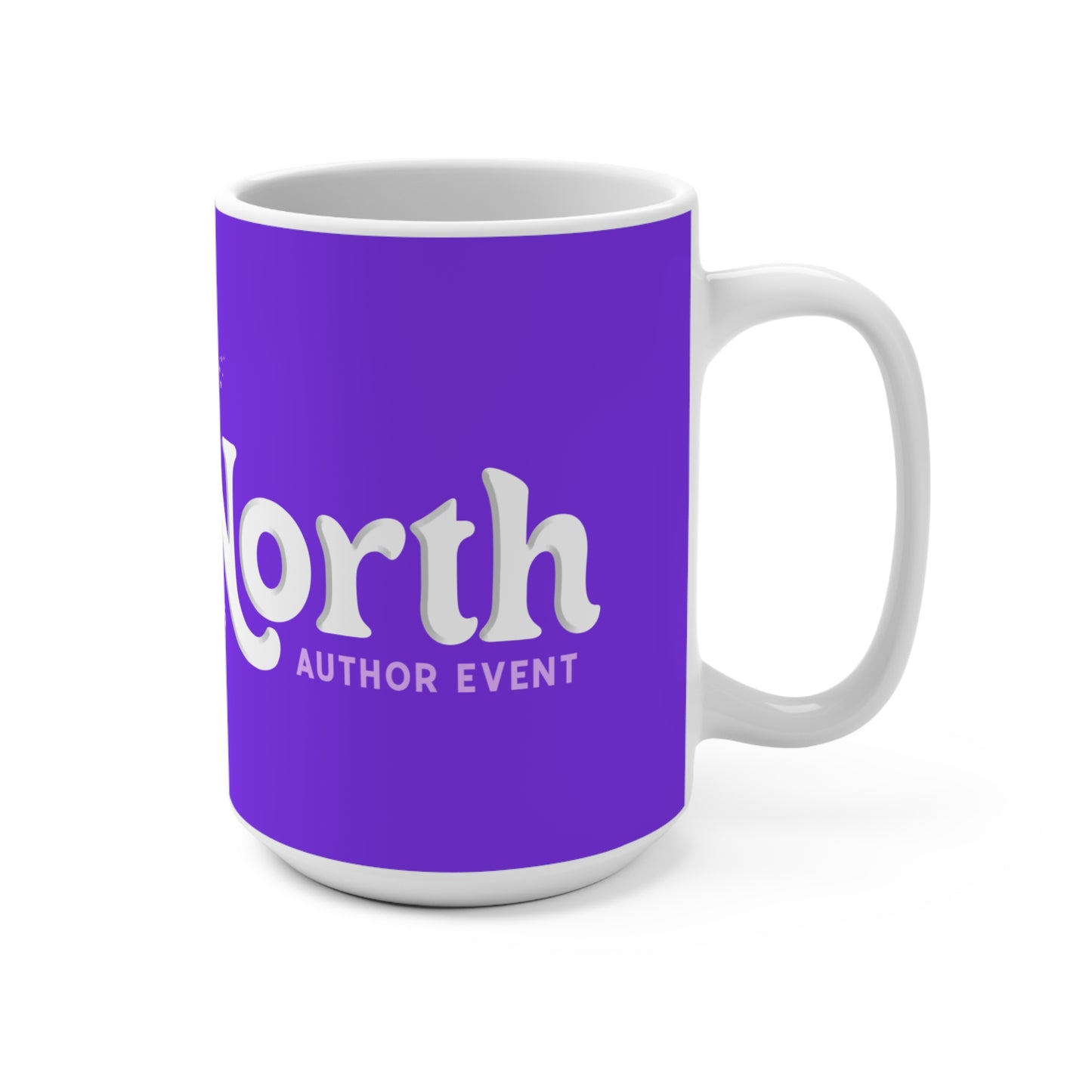 Purple Star of the North 15 oz Mug