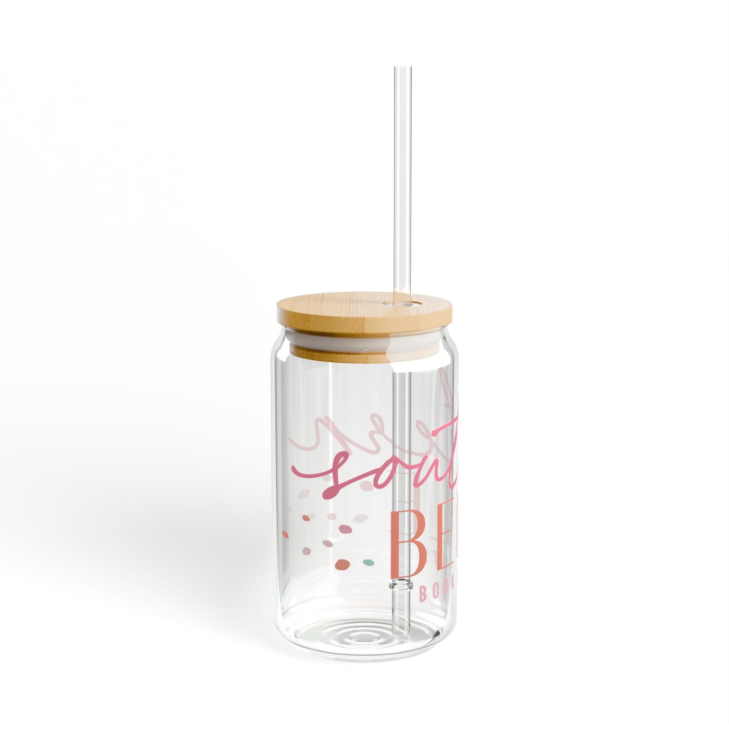 Southern Belle Book Events Sipper Glass, 16oz Version 2
