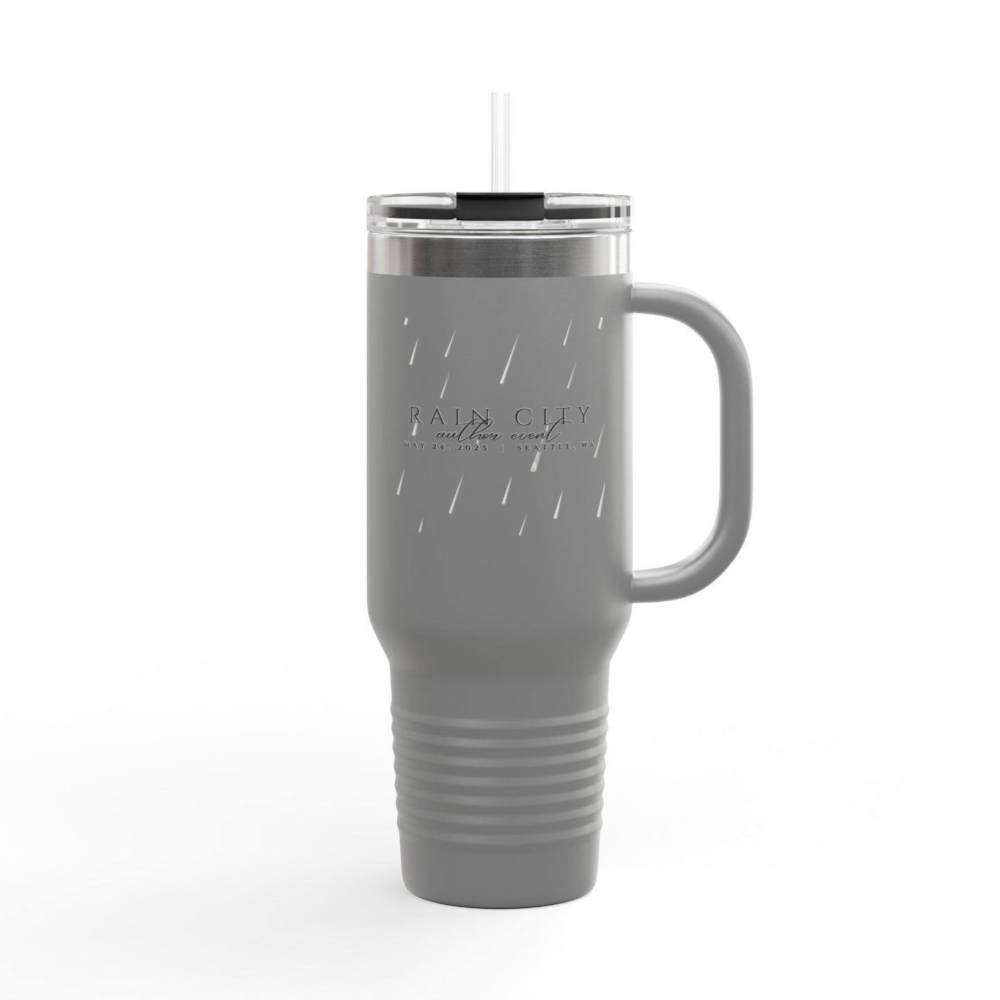 Rain City Author Event Insulated Travel Mug, 40oz