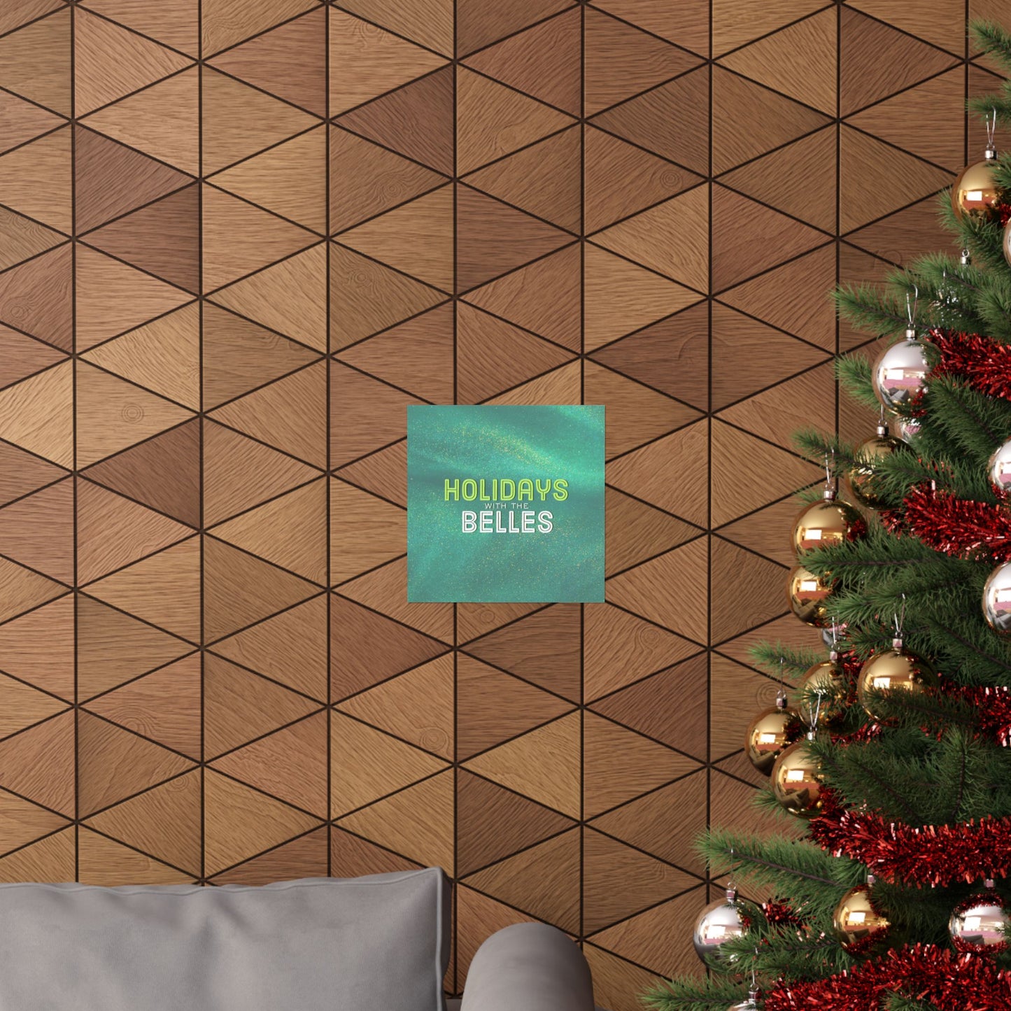 Holidays with the Belles Matte Posters