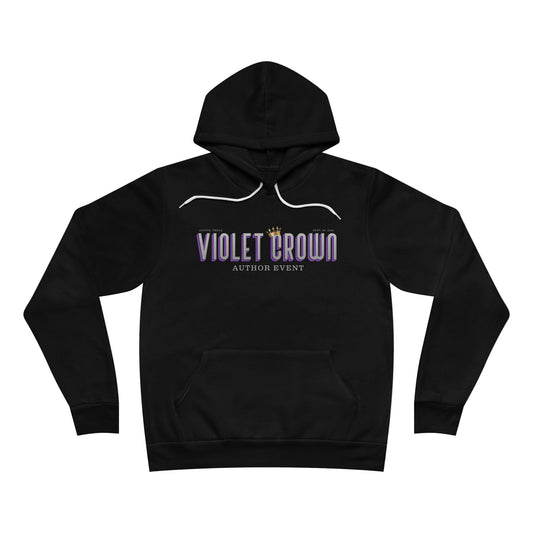 Violet Crown Author Event Unisex Sponge Fleece Pullover Hoodie